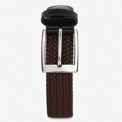 Curea de barbati textila cu catarama metalica, model nou