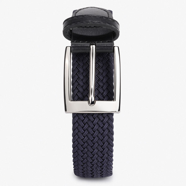 Curea de barbati textila cu catarama metalica, model nou