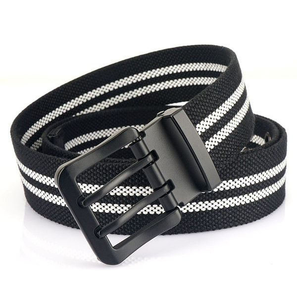 Curea textila barbati model nou cu catarama metalica