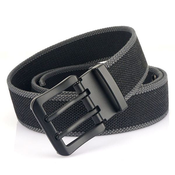 Curea textila barbati model nou cu catarama metalica
