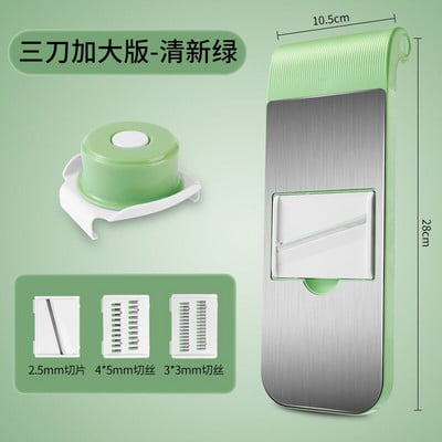 Többfunkciós zöldségvágó háztartási kézi húsvágó retek burgonyareszelő citromszeletelő konyhai zöldség-gyümölcs szerszám