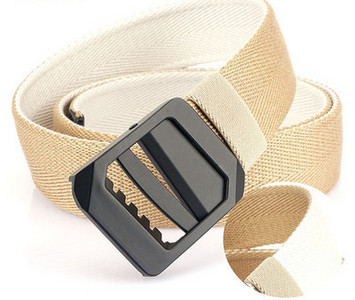 Curea textila barbati model nou cu catarama patrata