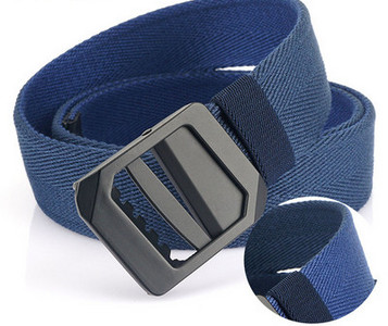 Curea textila barbati model nou cu catarama patrata