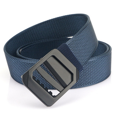 Curea textila barbati model nou cu catarama patrata