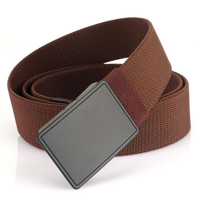 Curea pentru bărbați din material textil cu închizătoare metalică