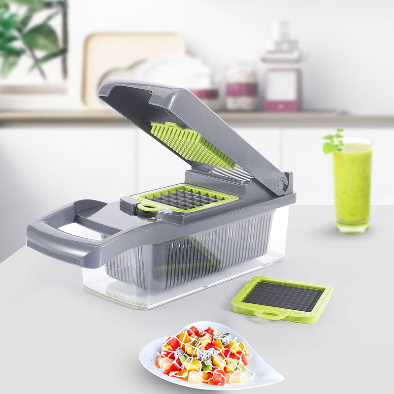 Többfunkciós Zöldségszeletelő Konyhai Kiegészítők Papaya Vágó Gyümölcshámozó Burgonya Sárgarépa Borotva Szeletelő Meghajtó szerszámok