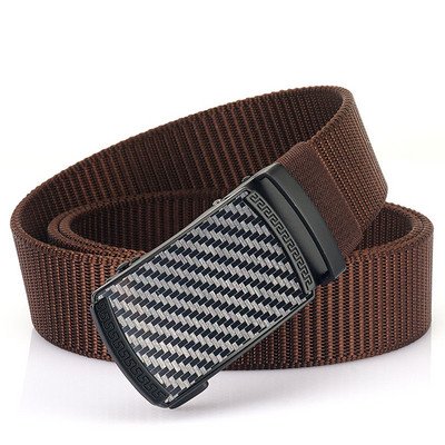 Textil öv téglalap alakú dombornyomott csattal