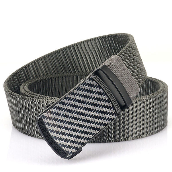 Textil öv téglalap alakú dombornyomott csattal