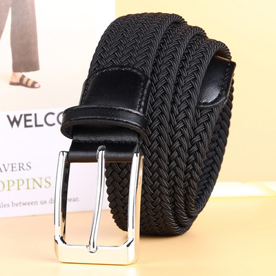 Férfi fonott öv - fém csattal