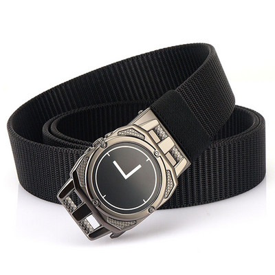 Automatinis diržas, drobė, modernus, atsitiktinis, be skylių