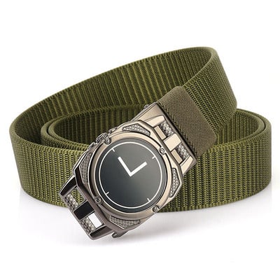 Automatinis diržas, drobė, modernus, atsitiktinis, be skylių