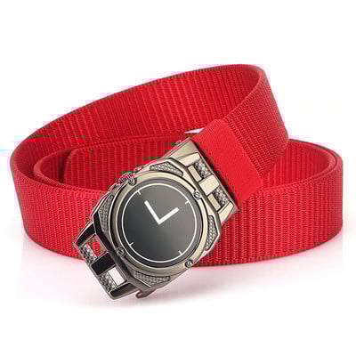 Automatinis diržas, drobė, modernus, atsitiktinis, be skylių