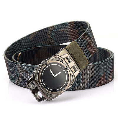 Automatinis diržas, drobė, modernus, atsitiktinis, be skylių