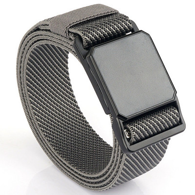 Curea textila barbateasca cu inchizatoare metalica in mai multe culori