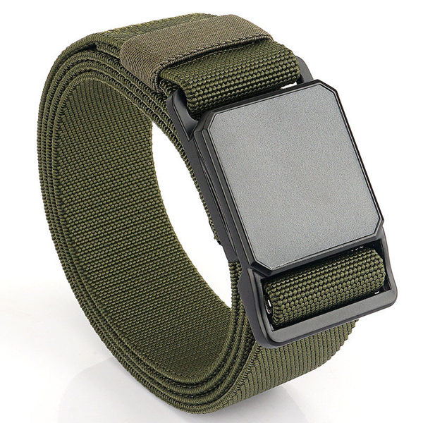 Curea textila barbateasca cu inchizatoare metalica in mai multe culori