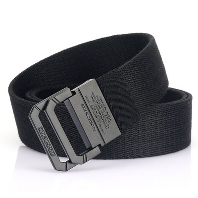 Modern öv, kötött, csatos, vászon férfi