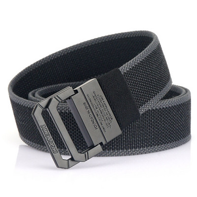 Modern öv, kötött, csatos, vászon férfi