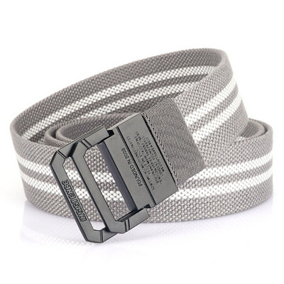 Modern öv, kötött, csatos, vászon férfi