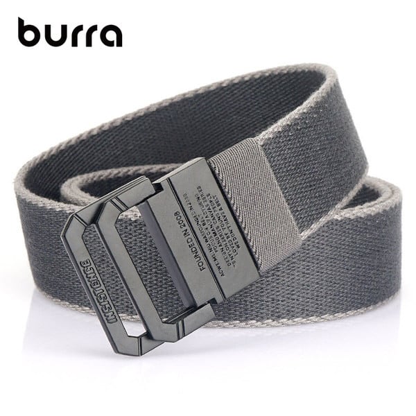 Modern öv, kötött, csatos, vászon férfi