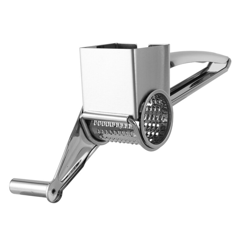 Rotary sajtreszelő-rozsdamentes acél sajtreszelő aprító vágó daráló sajthoz, növényi dióhoz, csokoládéhoz és egyebekhez