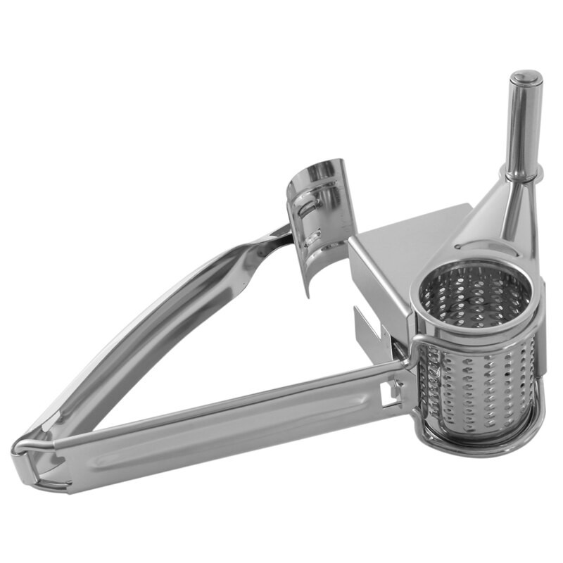 Rotary sajtreszelő-rozsdamentes acél sajtreszelő aprító vágó daráló sajthoz, növényi dióhoz, csokoládéhoz és egyebekhez