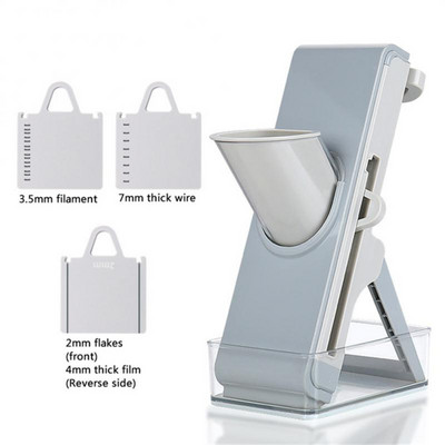 Rotációs zöldségvágó multifunkcionális zöldség aprító Hagyma burgonya sárgarépa vágó sajtreszelő Konyhai zöldséges eszközök