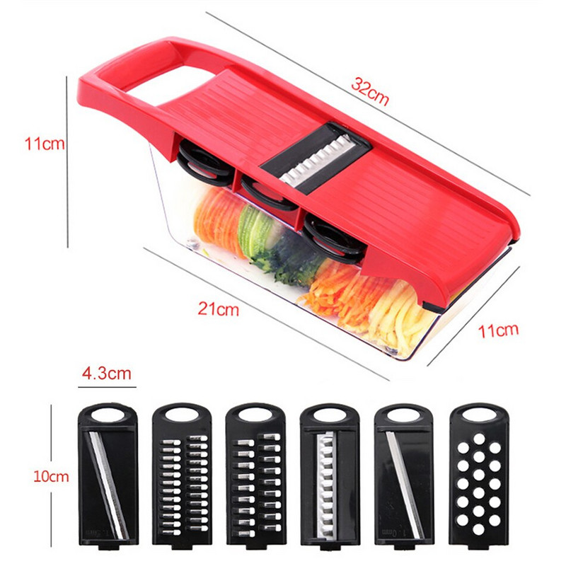 Új frissítés Konyhai reszelő Burgonyaszeletelő Többfunkciós reszelő Növényi eszközök Reszelt burgonyagép sajtreszelő