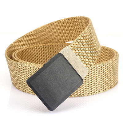 Curea barbati, catarama, usoara, cu uscare rapida, fara metal, centura de panza