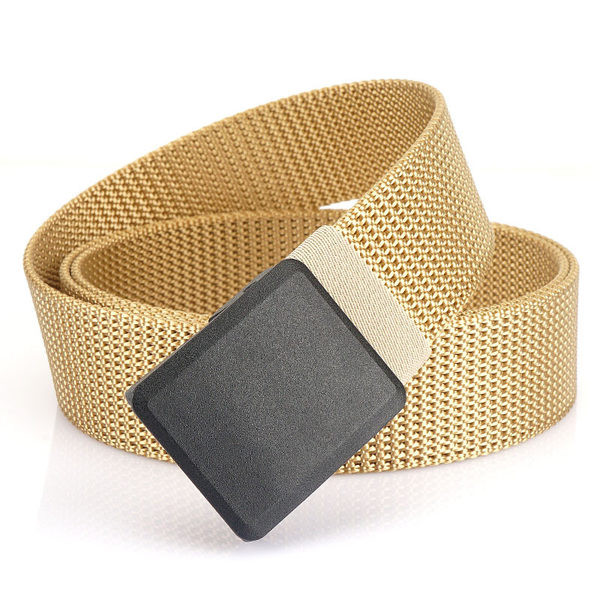 Curea barbati, catarama, usoara, cu uscare rapida, fara metal, centura de panza