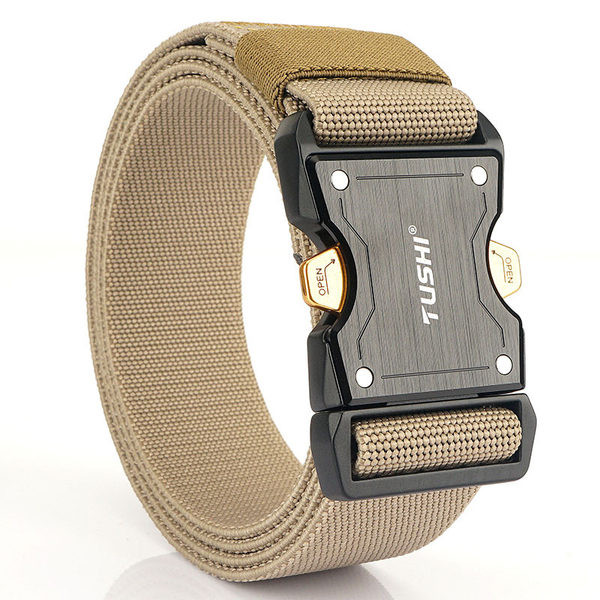 Vyriškas sportinis diržas su greito atsegimo sagties funkcija