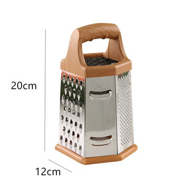 8/9 hüvelykes rozsdamentes acél reszelő burgonya sárgarépa vágó kézi sajtszeletelő gyömbér fokhagyma aprítók konyhai zöldség-gyümölcs eszközök