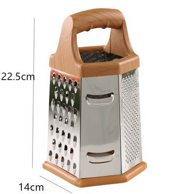 8/9 hüvelykes rozsdamentes acél reszelő burgonya sárgarépa vágó kézi sajtszeletelő gyömbér fokhagyma aprítók konyhai zöldség-gyümölcs eszközök