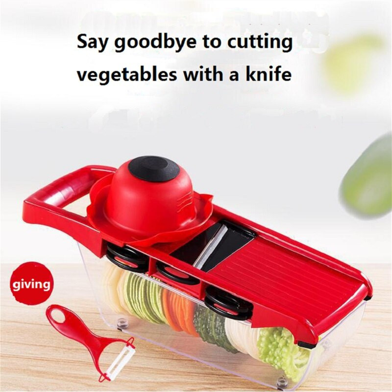6 penge Zöldségvágó konyhai tartozékokhoz Reszelő kütyük Gyümölcs konyhai edények Zöldség többfunkciós Twister aprító