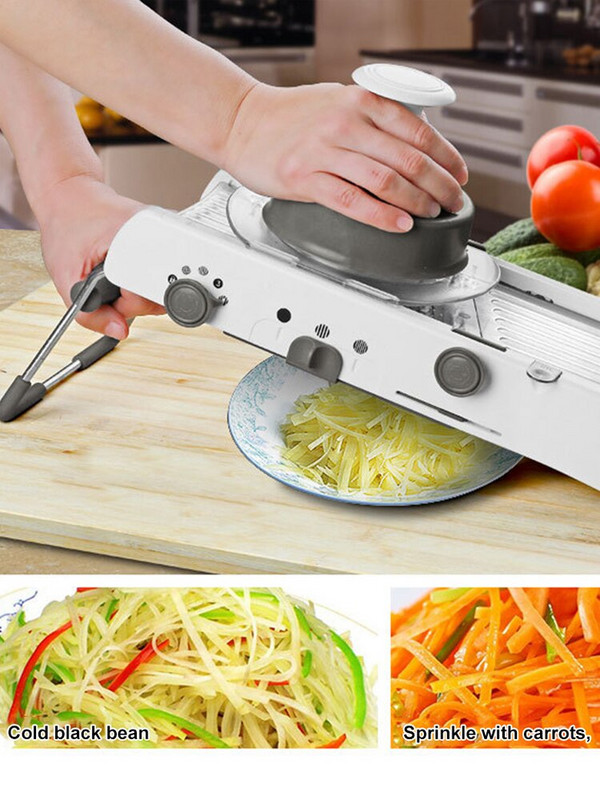 Új többfunkciós zöldségszeletelő rozsdamentes acél reszelő aprítógépek gyümölcsburgonya hámozó sárgarépa reszelő konyhai kiegészítők