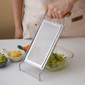 Rozsdamentes acél kézi reszelő többcélú konyhai ételreszelő sajtokhoz Csokoládé Vaj Gyümölcs Zöldség