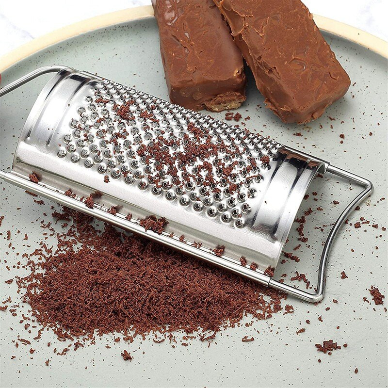 Forró SV-4 db sajtreszelő és -hámozó, citromhéj, rozsdamentes acél többcélú konyhai ételreszelő tisztítókefével