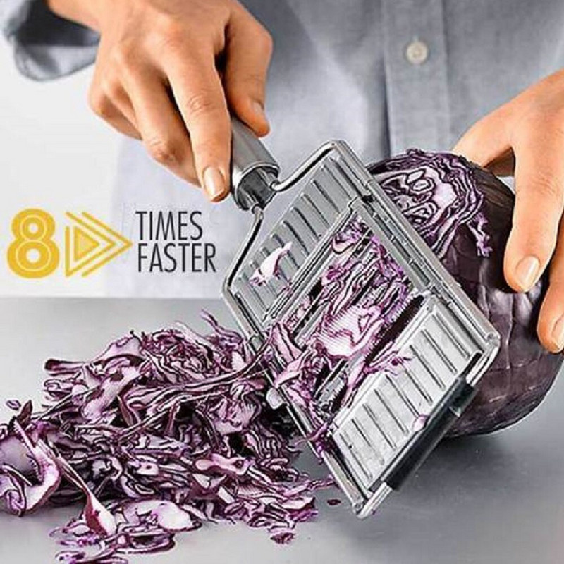Reszelő Zöldségvágó Gyümölcs Rozsdamentes Acél Szeletelő Burgonya Aprító Káposzta Sajt Saláta Daráló Több Konyhai Kiegészítők