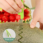 Fruit Dig Pulp 1 szett, praktikus, élelmiszer minőségű, újrafelhasználható gyümölcsfaragó görögdinnye szeletelő otthoni használatra