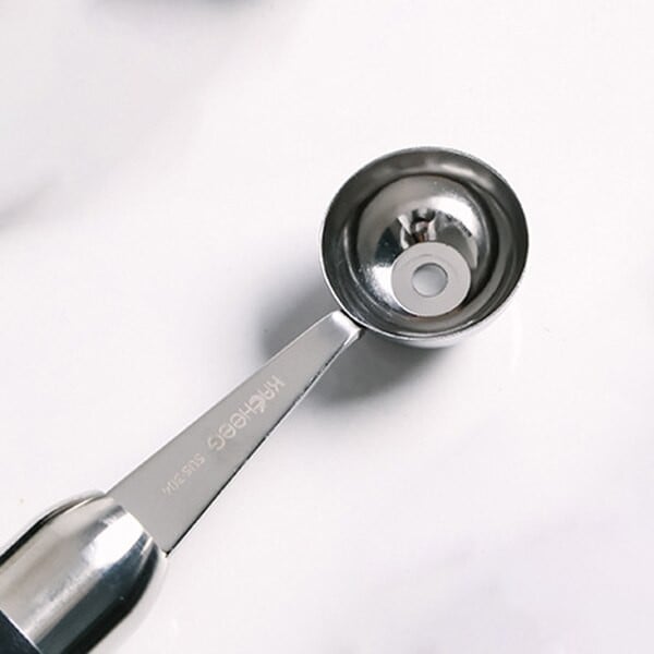 Gyümölcslabda gombóc rozsdamentes acél dinnye kanál fagylalt szorbet Kerek formájú konyhai főzőkütyük Kiegészítők