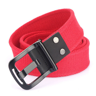 Drobinis vyriškas diržas su metaline sagtimi