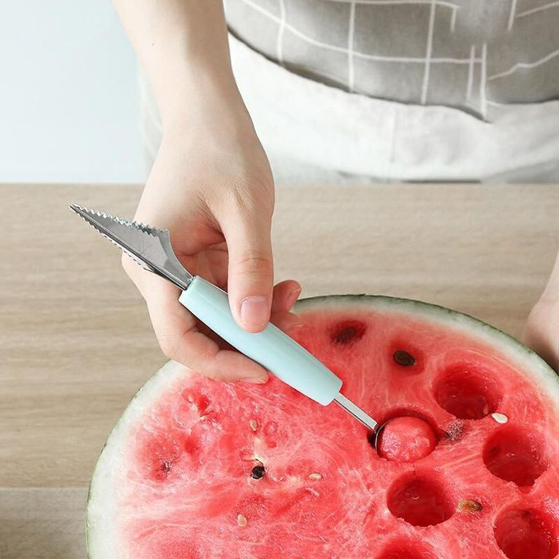 1db gombóc rozsdamentes acél görögdinnye dinnye fagylalt kanál konyhai kellékek