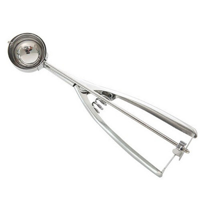 Ledų kaušelis 4,5,6 cm nerūdijantis plienas su slapukų kaušeliu Šaukštas Šaldyti gaminimo įrankiai Ledų dekoravimo įrankis