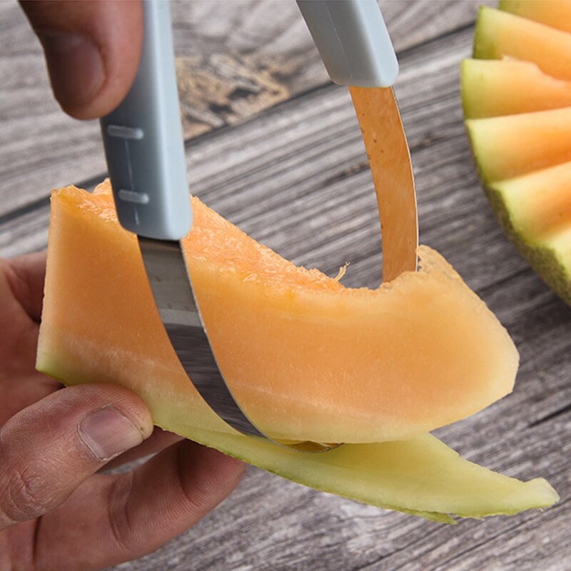 Patvarus nerūdijantis plienas, 3 viename rinkinys, kasamas vaisių rutuliukas kaušelis nuo įrankių rankena Melionų vaisių separatorius, buitinės virtuvės reikmenys