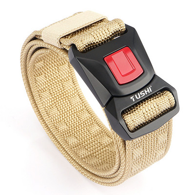 Curea de pânză cu cataramă pentru bărbați - mai multe culori