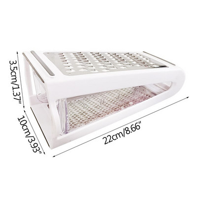 Kétoldalas sajtdaráló vajdaráló Sárgarépa burgonyareszelő Gyömbér fokhagymadaráló Konyhai eszközök és tartozékok Eszközök