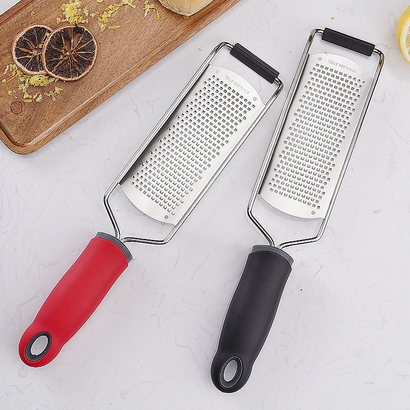 Rozsdamentes acél többcélú citromos sajtreszelő zöldség gyümölcs szerszám konyhai sajtreszelő