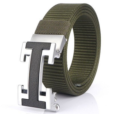 Férfi vászon öv csattal