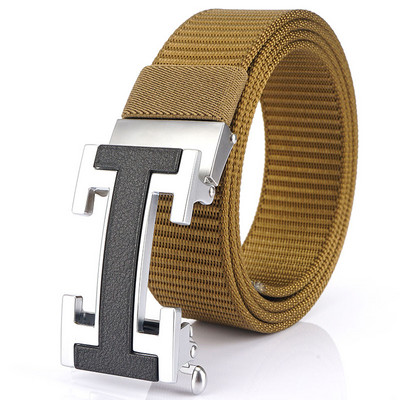 Férfi vászon öv csattal