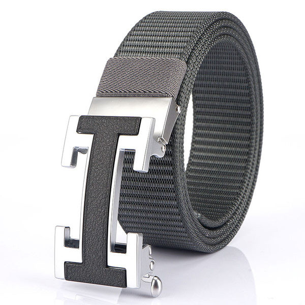 Férfi vászon öv csattal