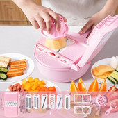 Továbbfejlesztett Zöldségvágó Reszelő Szeletelő műtárgy Saláta aprító Konyhai Főzőeszközök Sajt Hagyma Gyümölcs Többfunkciós Aprított